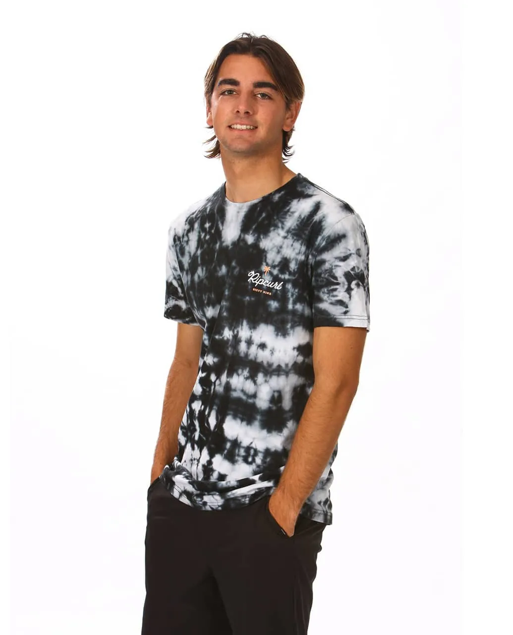 Splash Script Tie Dye Tee