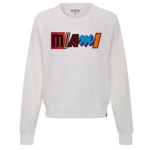 Sportiqe Miami Mashup Vol. 2 Women's Crop Crewneck