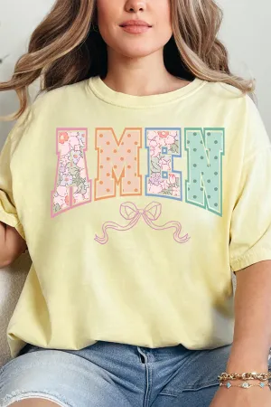 Springtime Amen Comfort Colors Adult Ring-Spun Cotton Tee