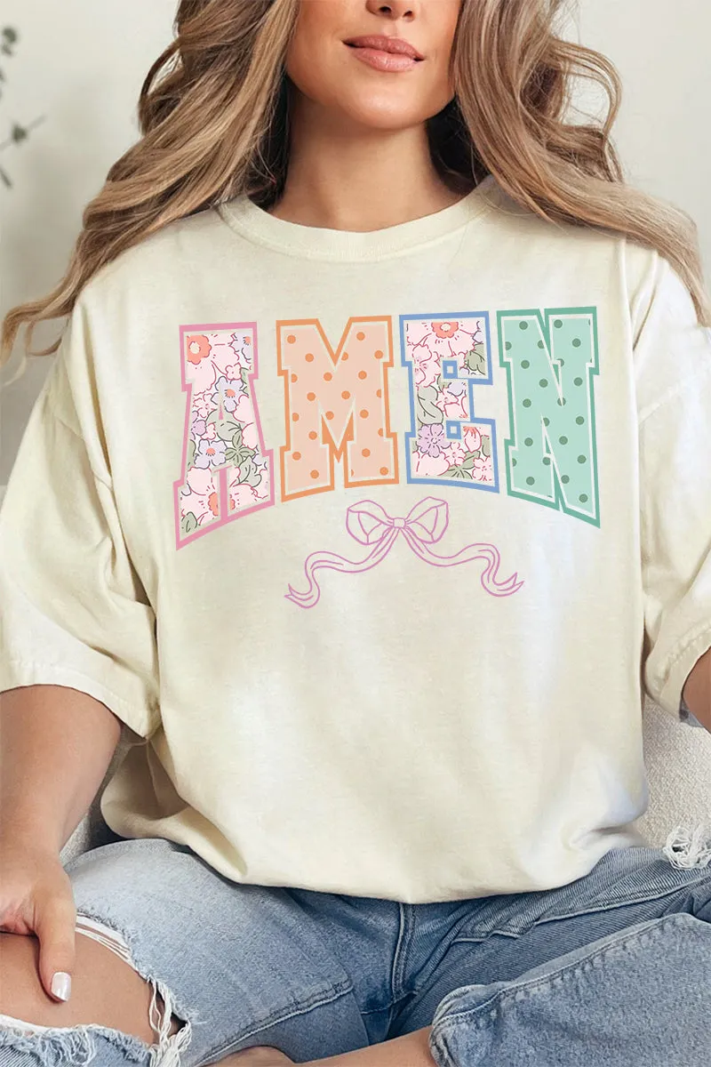 Springtime Amen Comfort Colors Adult Ring-Spun Cotton Tee