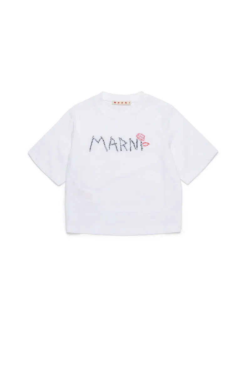 Stitch logo t-shirt by Marni