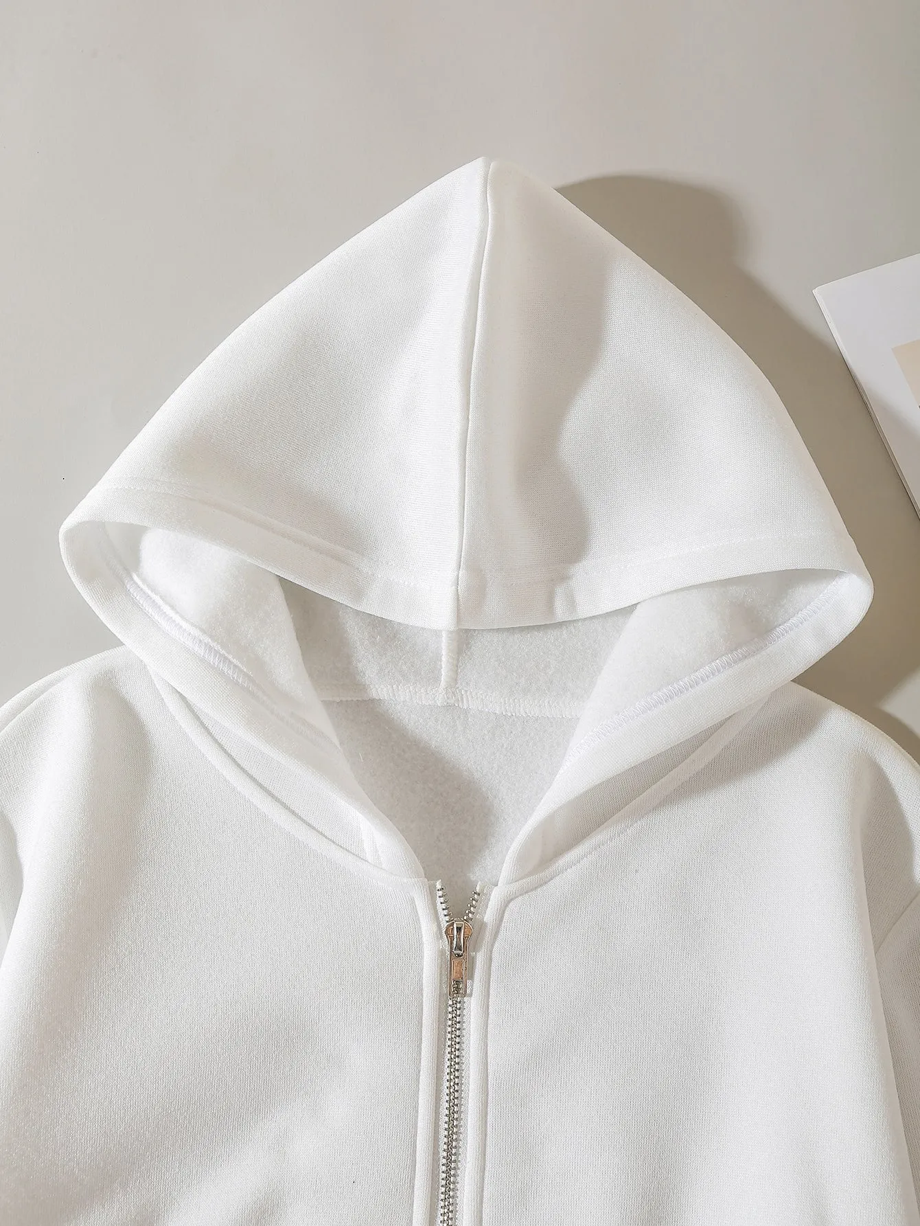 Sudadera Corta con Cremallera Cherry Vibes -