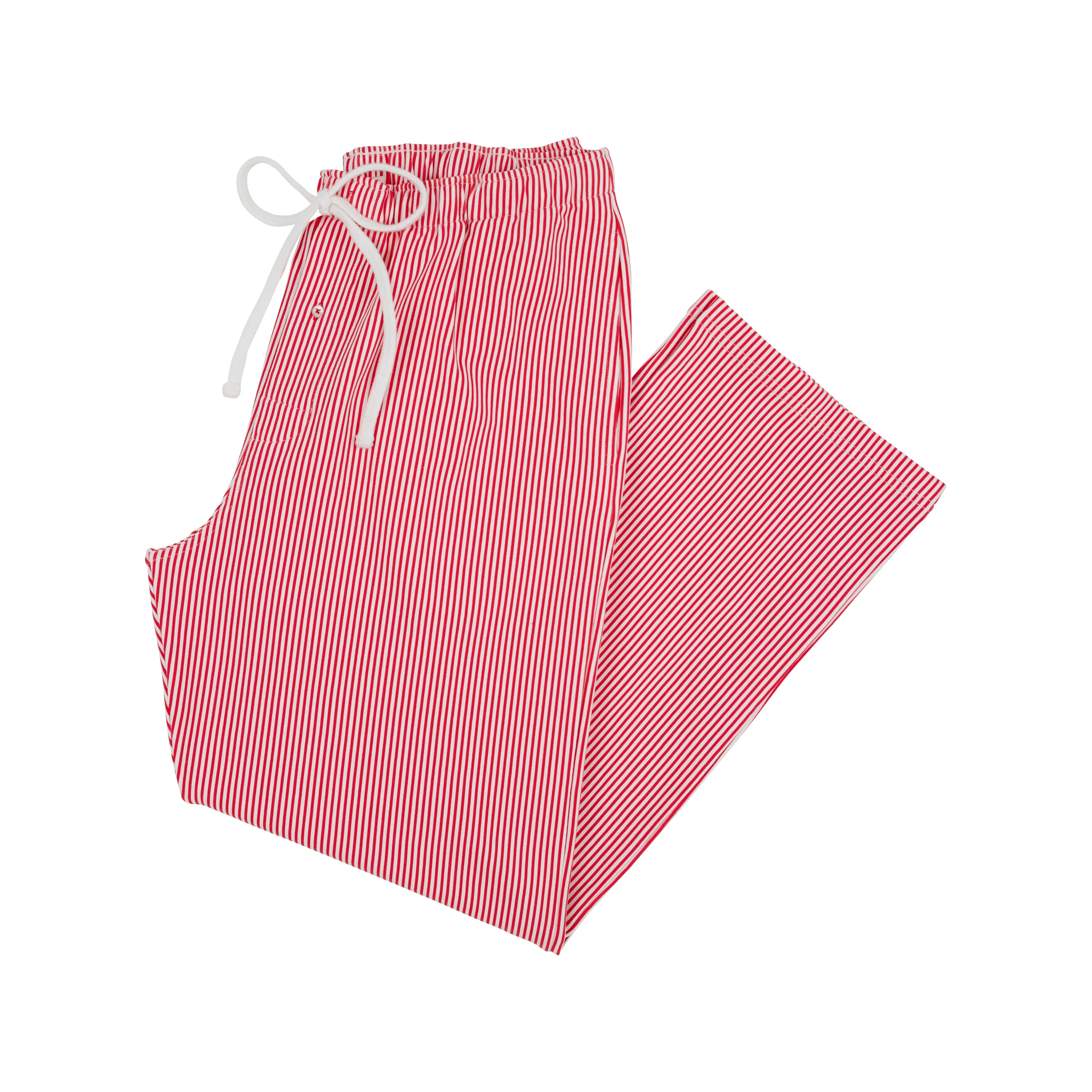 Sunday Style Sweatpants (Men's) - Richmond Red Stripe with Worth Avenue White Stork