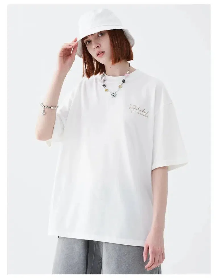 Sunset Graphic Crew Neck T-Shirt