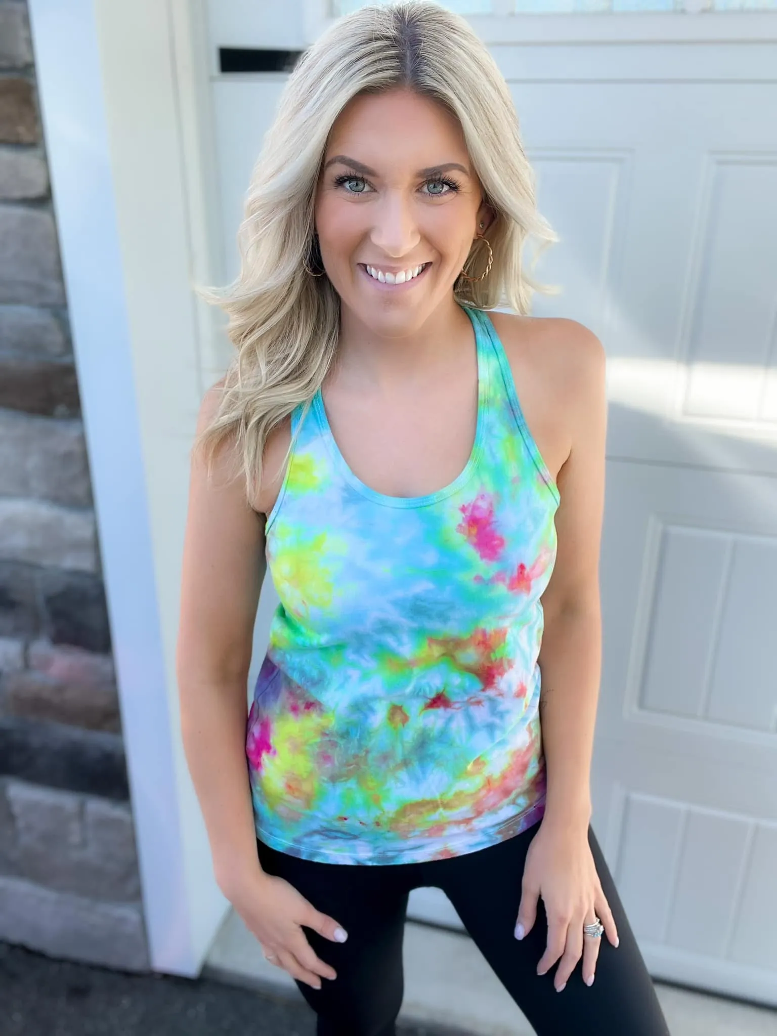 Sunset Iced Dye Tee