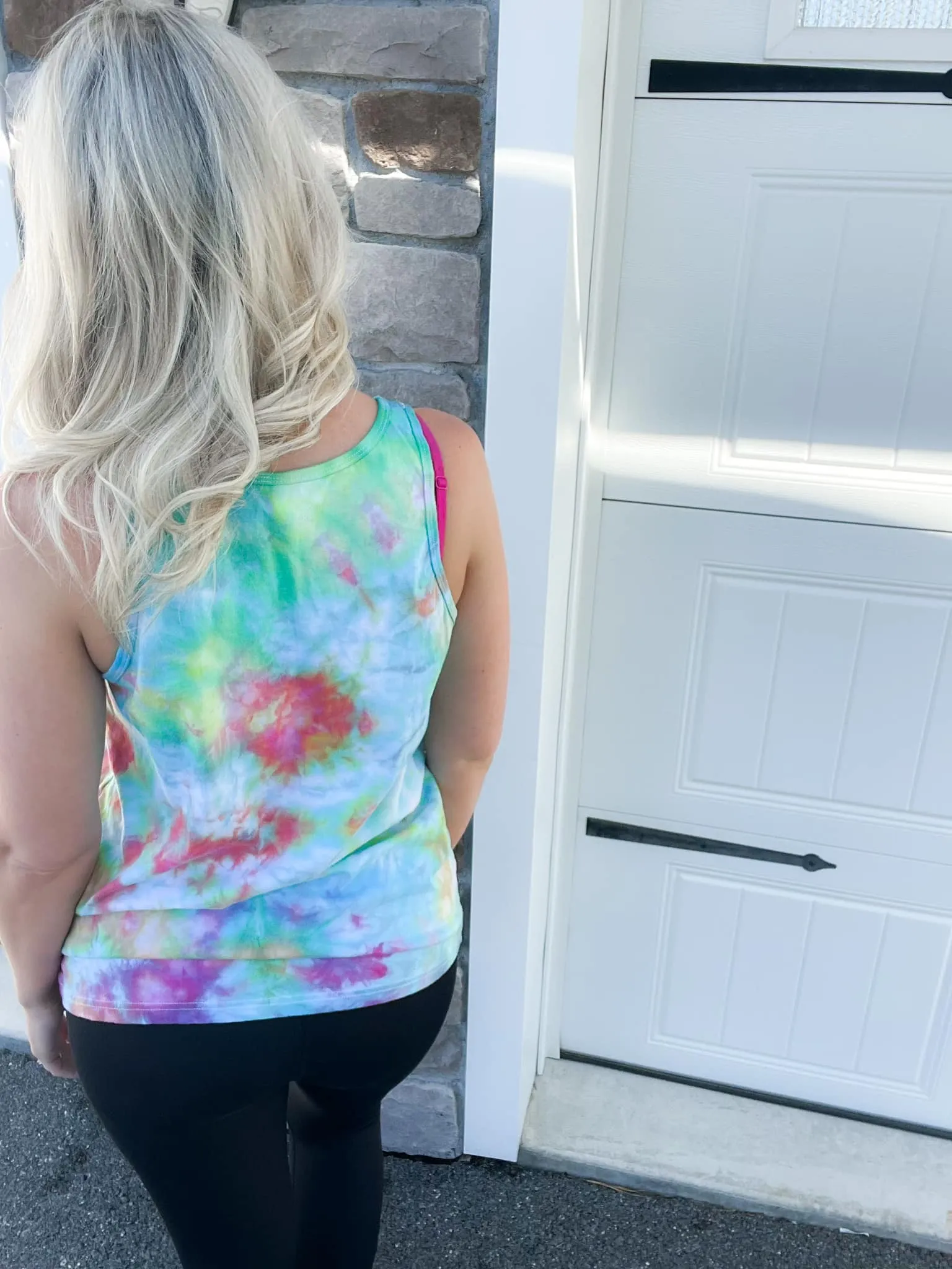 Sunset Iced Dye Tee