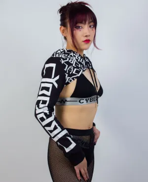 SUPER CROP HOODIE AMBIGRAM
