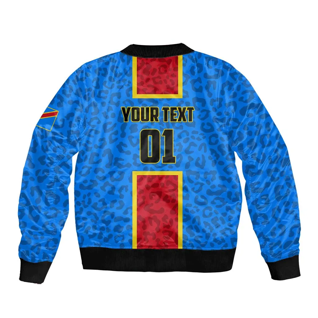 Support Les Leopards - DR Congo Football Bomber Jacket LT01
