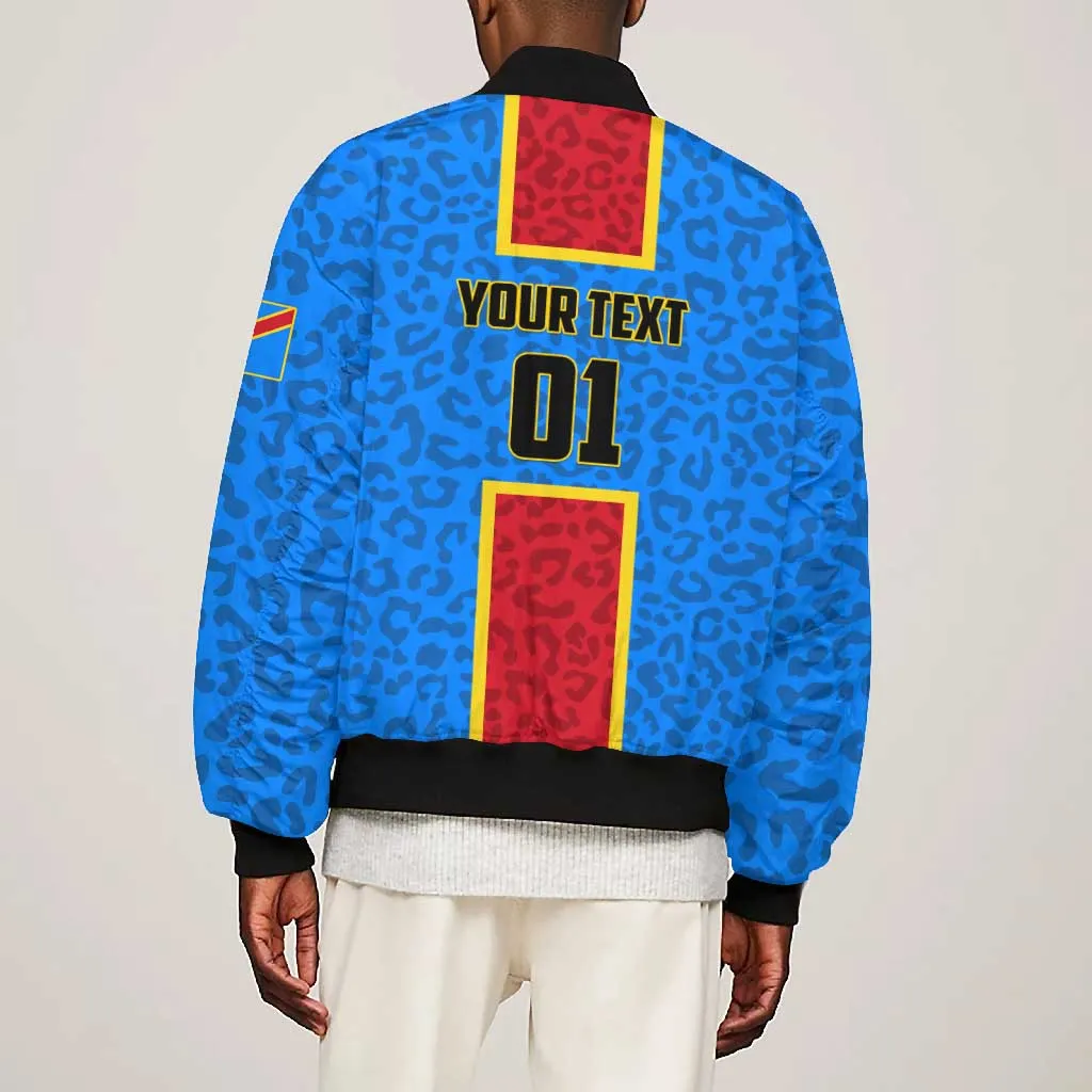 Support Les Leopards - DR Congo Football Bomber Jacket LT01