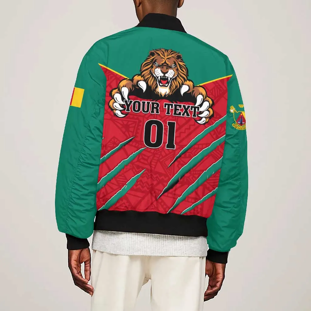 Support Les Lions Indomptables - Cameroon Football Bomber Jacket LT01