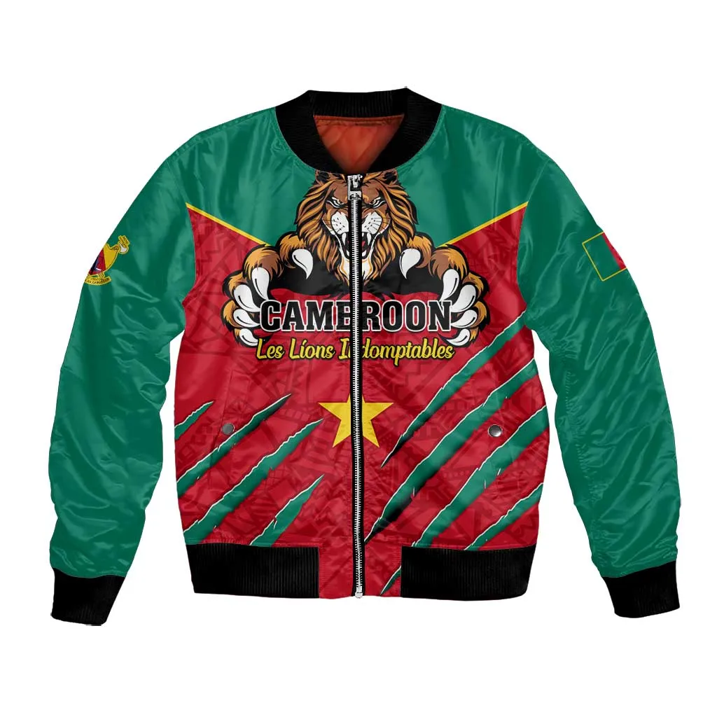 Support Les Lions Indomptables - Cameroon Football Bomber Jacket LT01