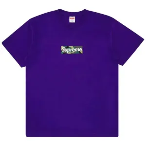 Supreme Box Logo Tee (FW23) Purple