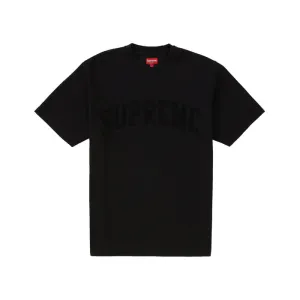 Supreme Chenille Arc Logo S/S Top- Black