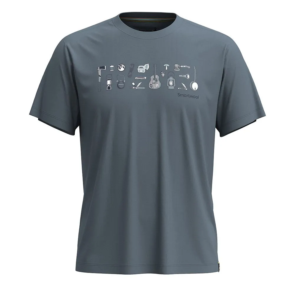 T-Shirt Smartwool Go Camp Graphic Manches Courtes Unisexe