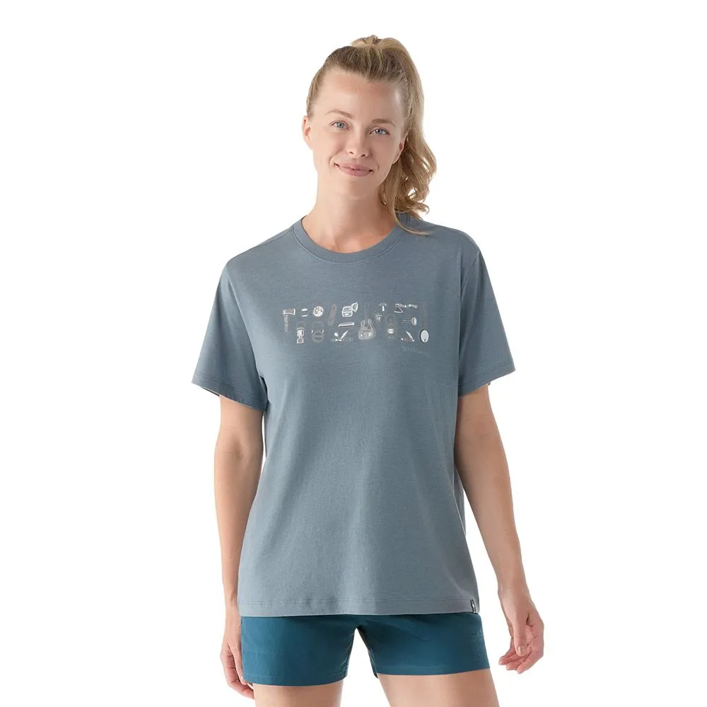T-Shirt Smartwool Go Camp Graphic Manches Courtes Unisexe