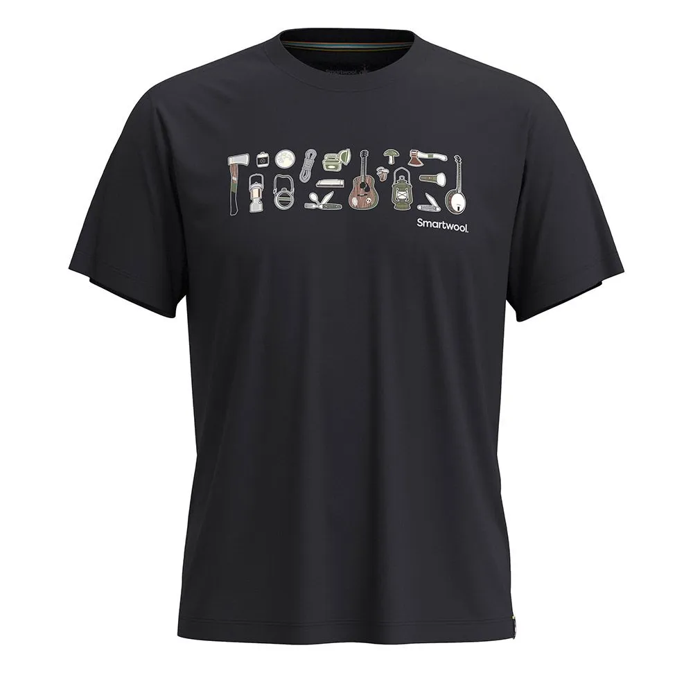 T-Shirt Smartwool Go Camp Graphic Manches Courtes Unisexe