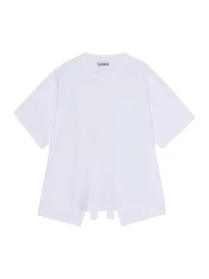 T-Skjorte | Heavy Cotton Drop Shoulder Open Back