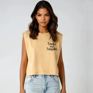 Tacos & Tequila Garment Dyed Muscle Tee
