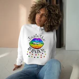 Taste the Rainbow Crop Hoodie