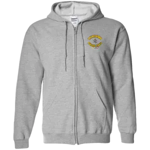 Team Lithuania 2024 Vytis - Men/Women Unisex Comfort Full-Zip Hoodie