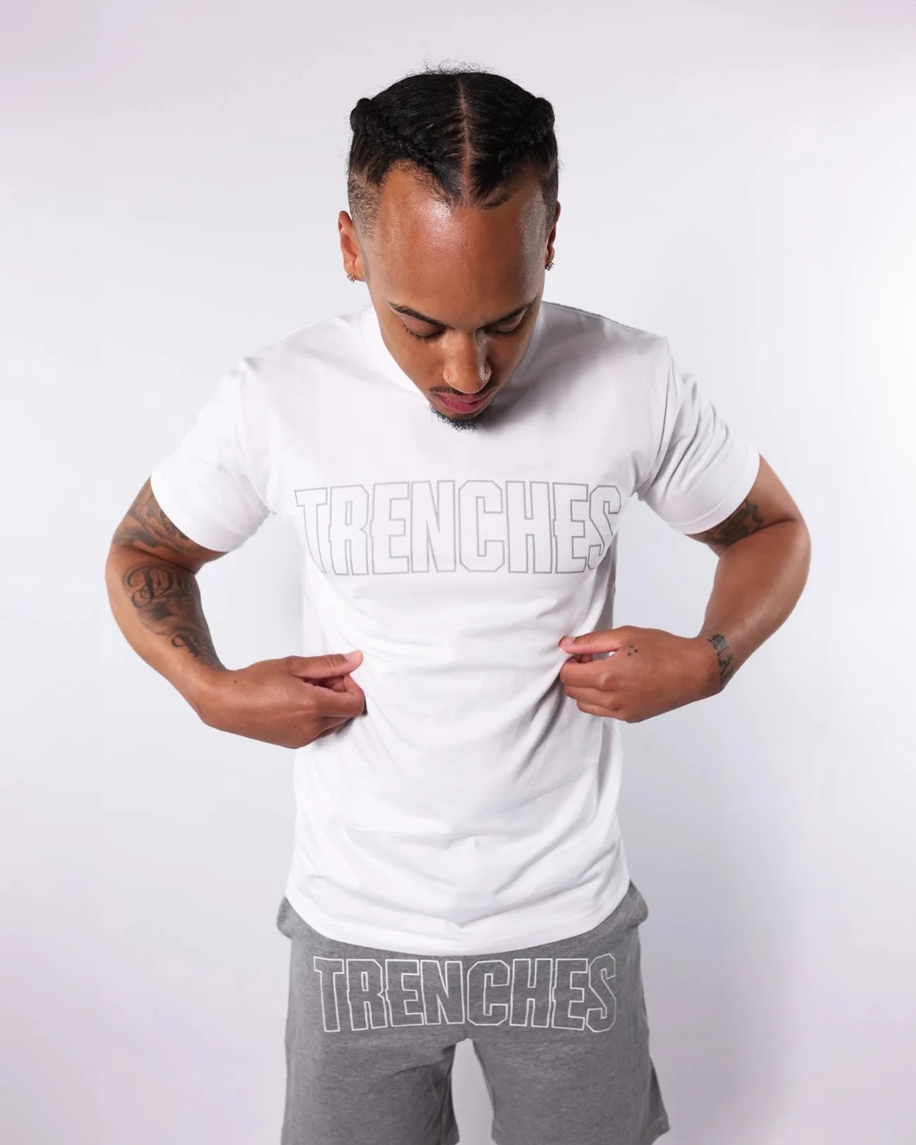 Team Logo  - White T-Shirt