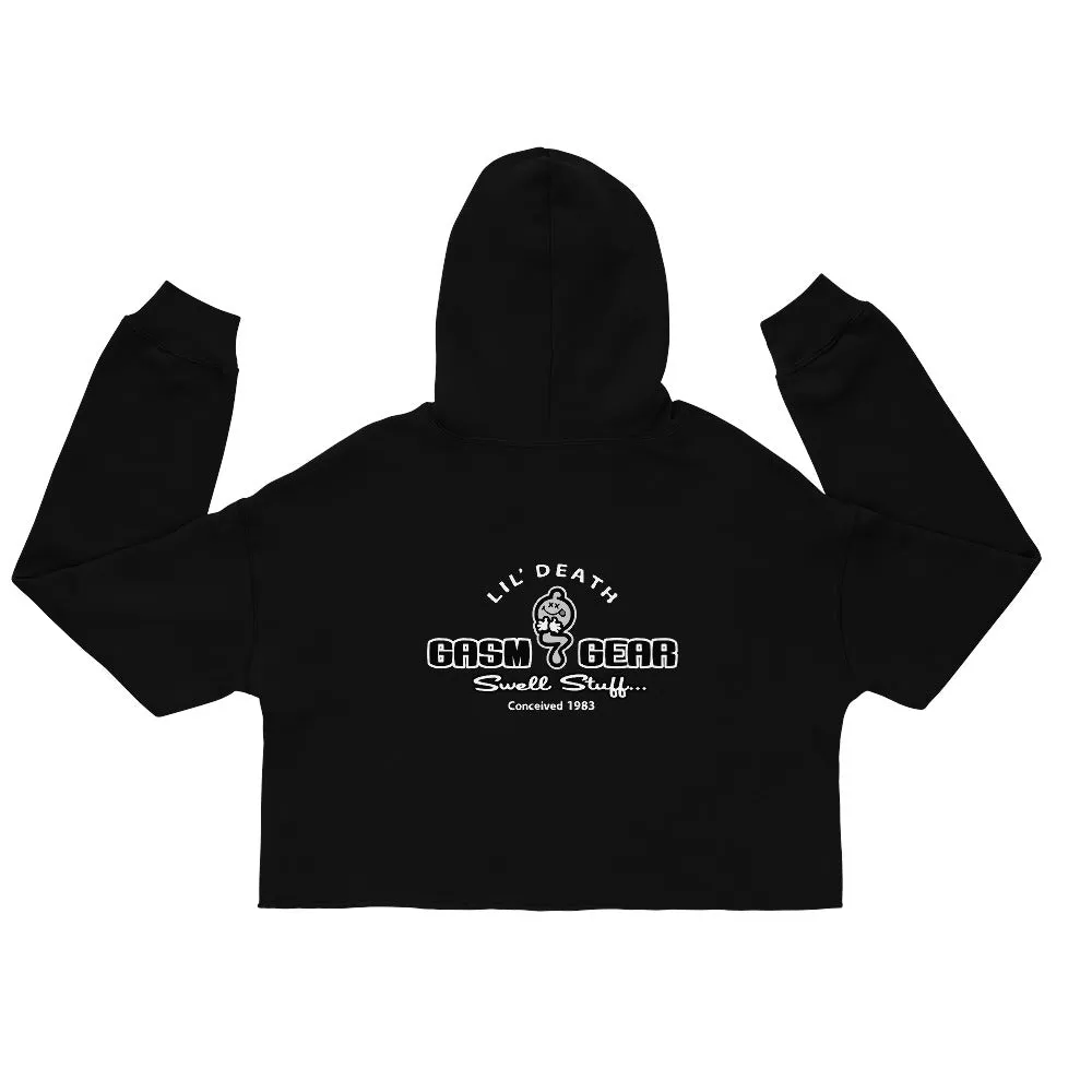 TEASER-LIL' DEATH Crop Hoodie