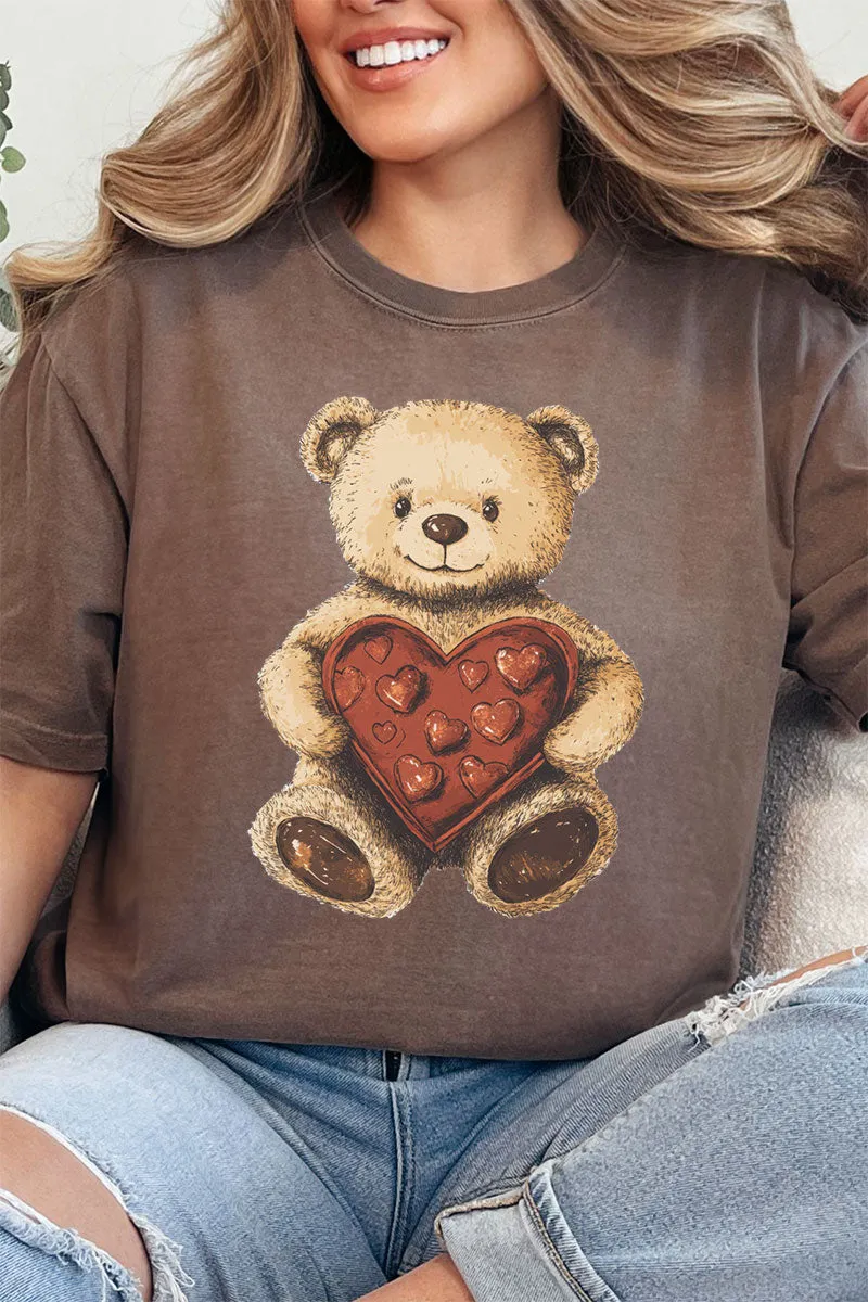 Teddy Bear Love Comfort Colors Adult Ring-Spun Cotton Tee