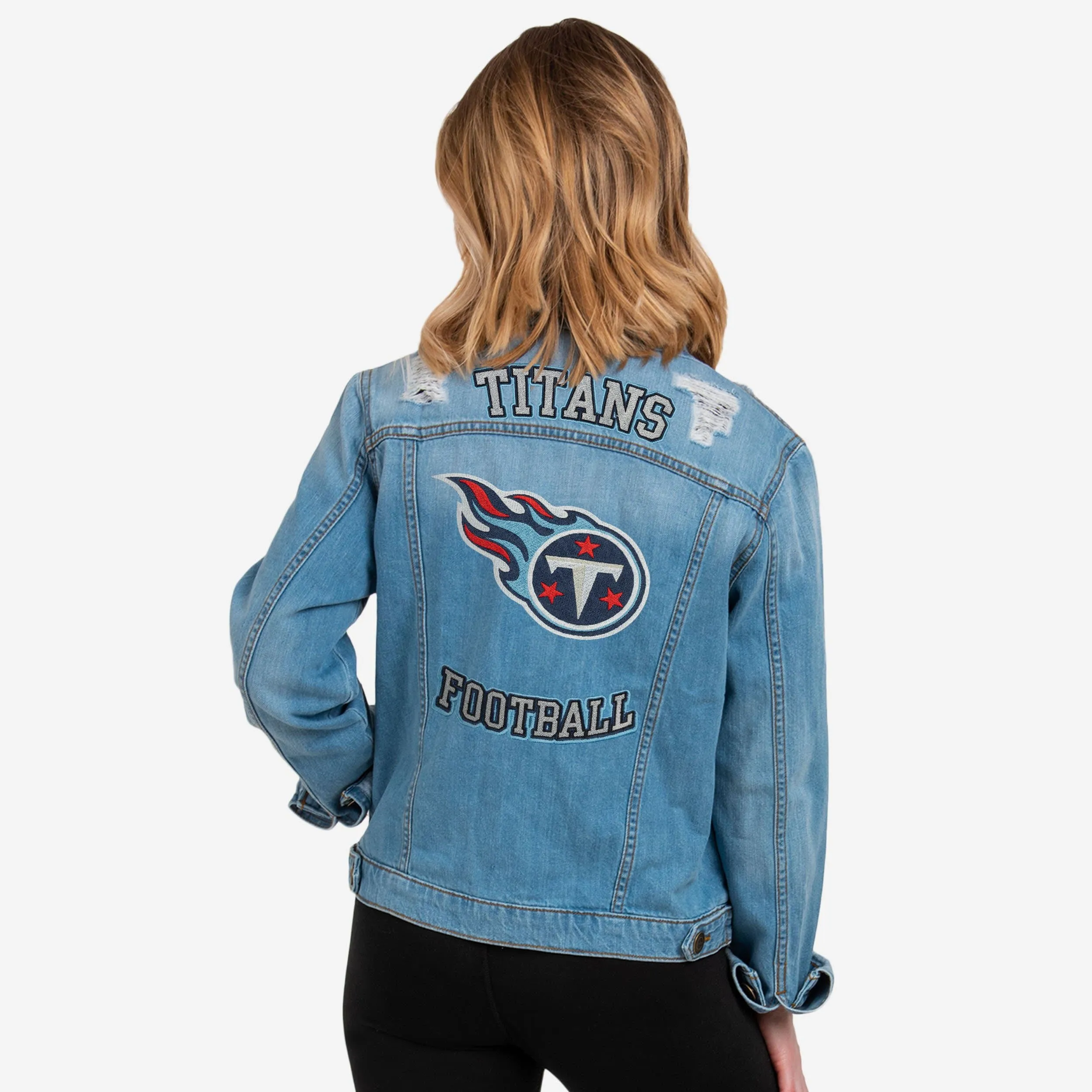 Tennessee Titans Womens Denim Days Jacket