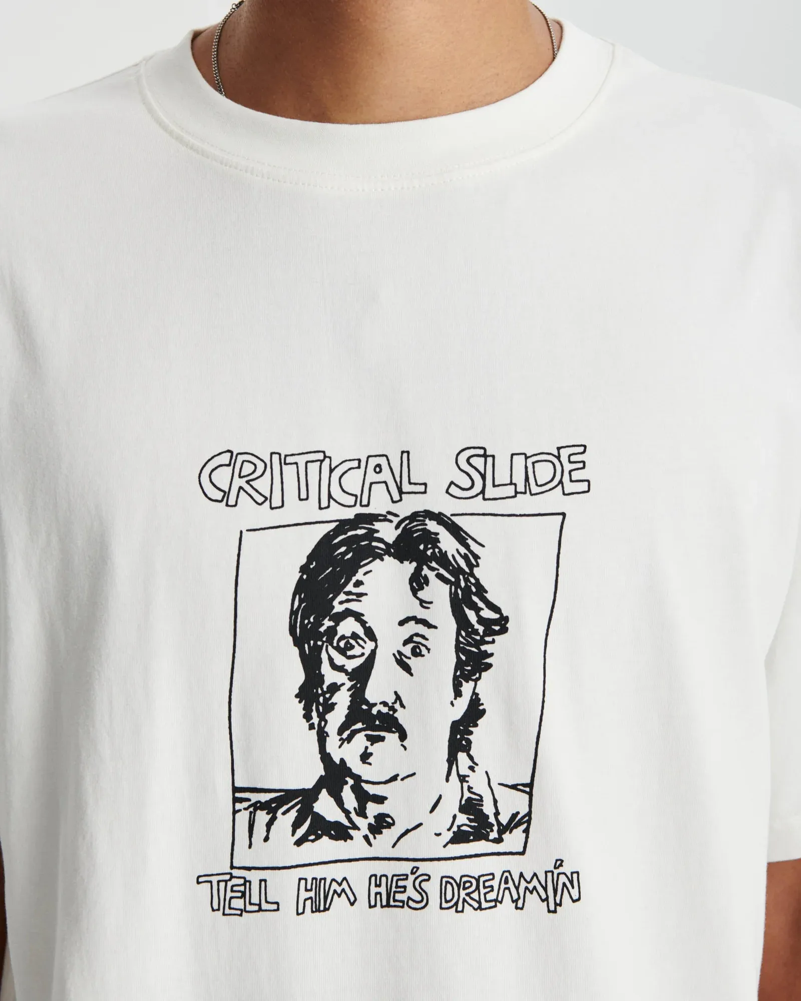 THE CRITICAL SLIDE SOCIETY - Dreamin Tee - Vintage White