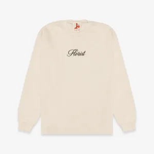 The Florist Script Waffle Knit Thermal