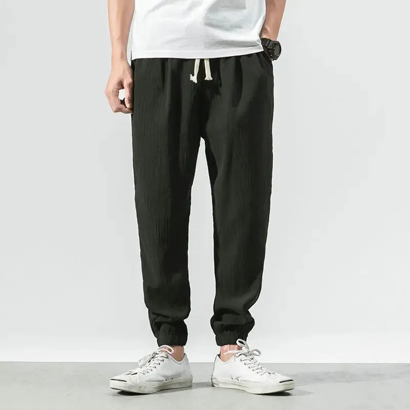 The Harajuku Cotton Linen Harem Pants