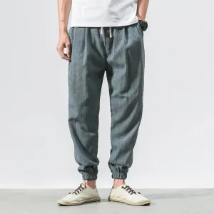 The Harajuku Cotton Linen Harem Pants