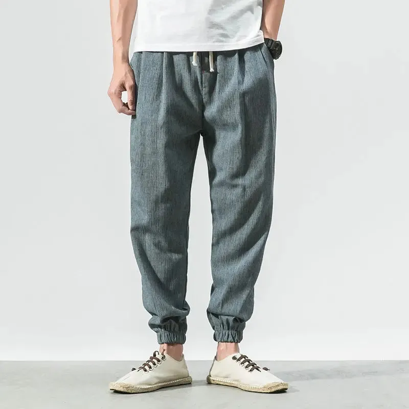 The Harajuku Cotton Linen Harem Pants