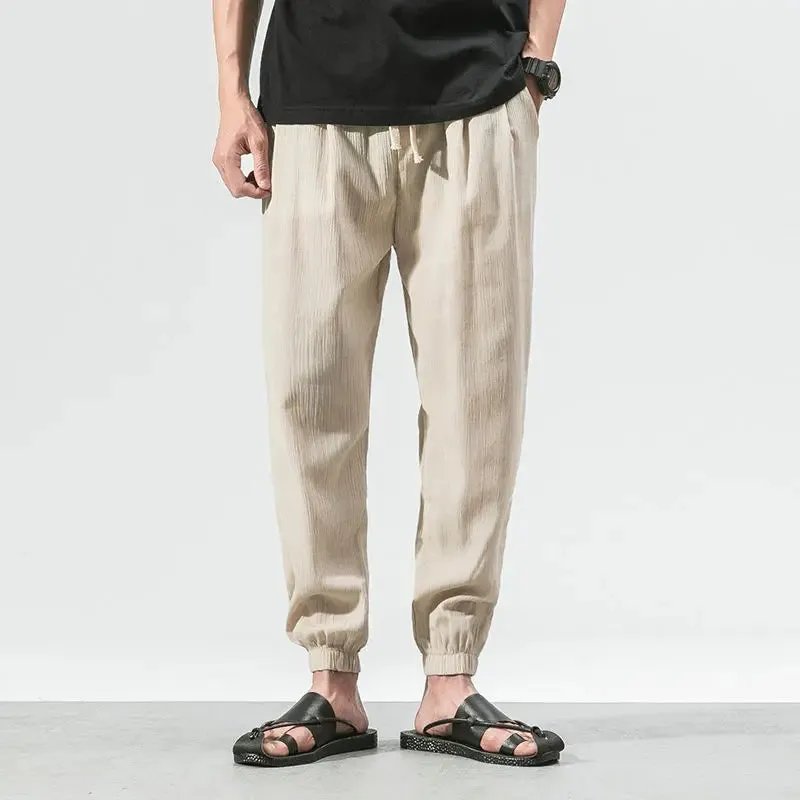 The Harajuku Cotton Linen Harem Pants