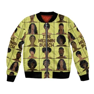 The Melanin Bunch African Bomber Jacket Afro Black People DT03