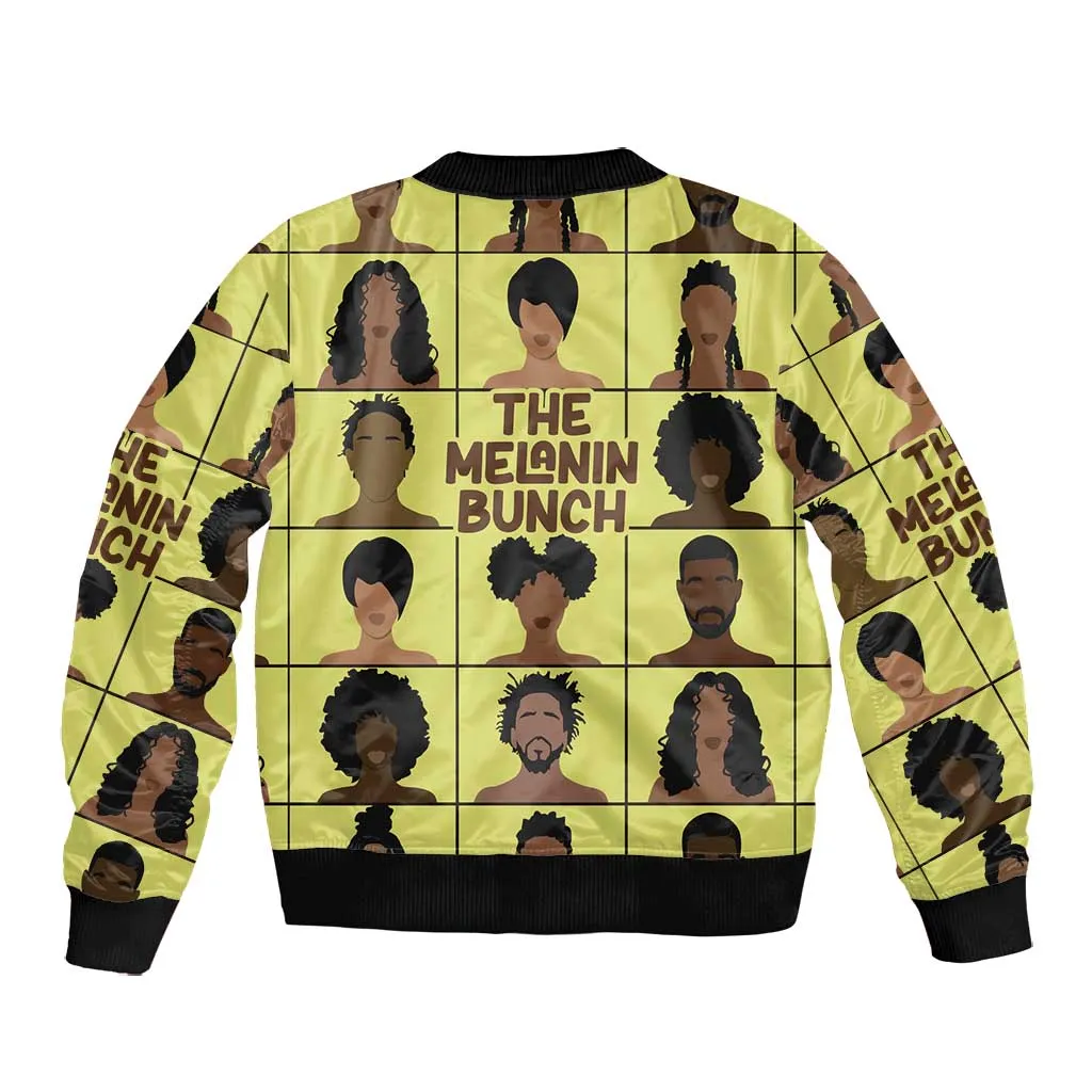 The Melanin Bunch African Bomber Jacket Afro Black People DT03