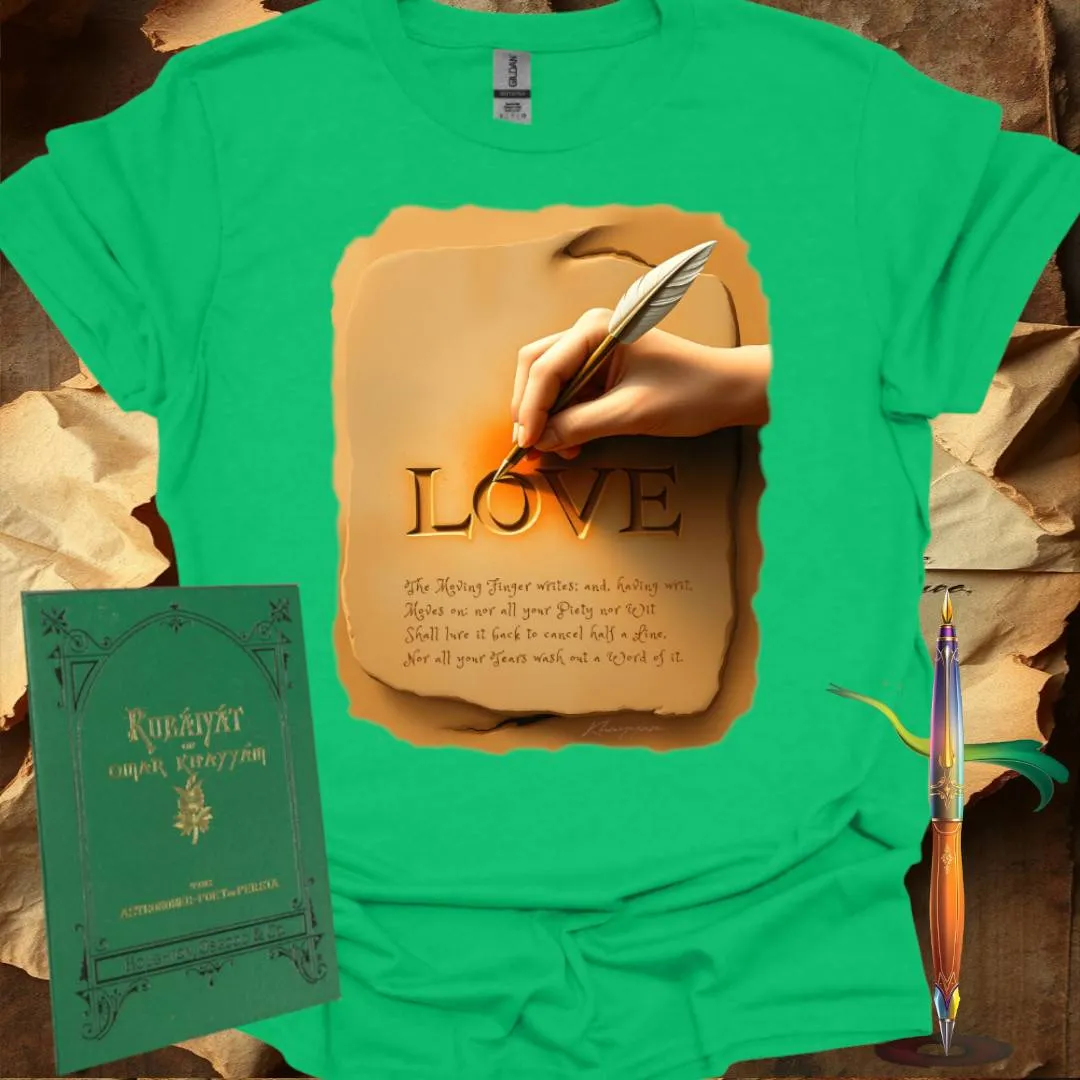 The Moving Finger Writes T-Shirt