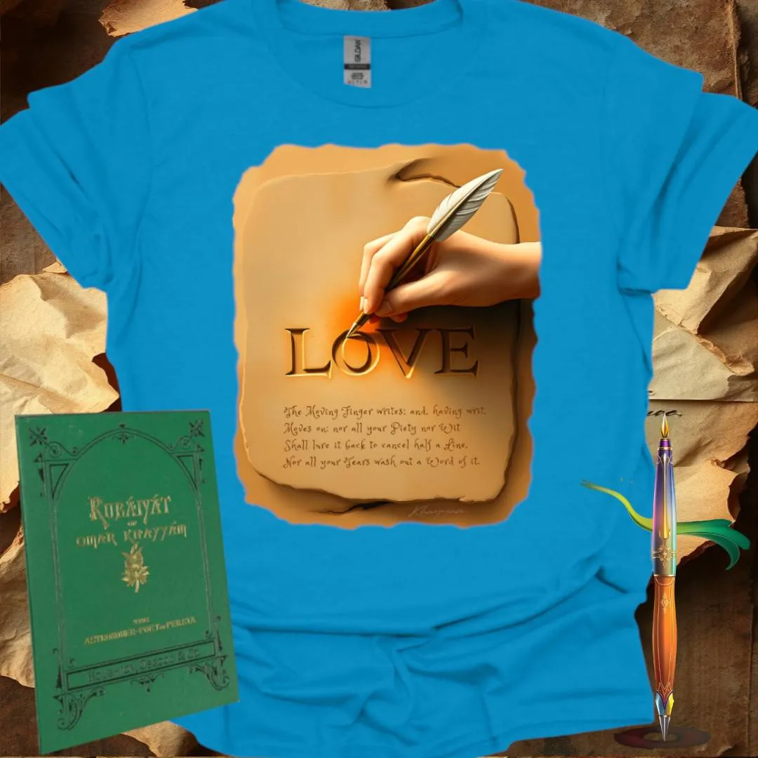 The Moving Finger Writes T-Shirt