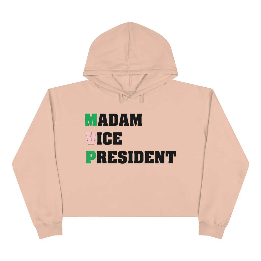 The Real MVP Crop Hoodie