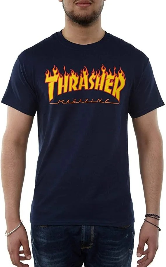 Thrasher Flame Logo Tee