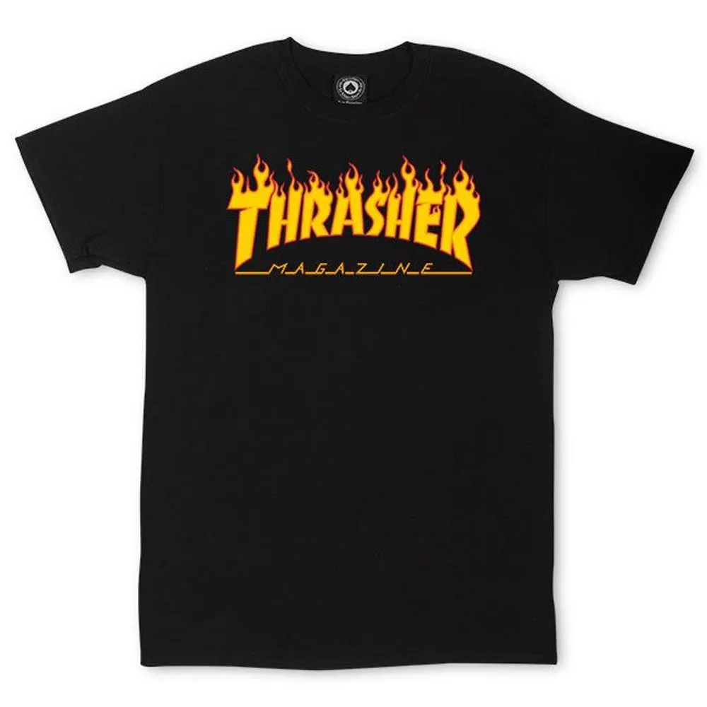 Thrasher Flame Logo Tee