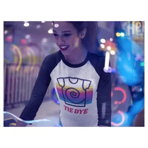 Tie Dye Baseball Tee