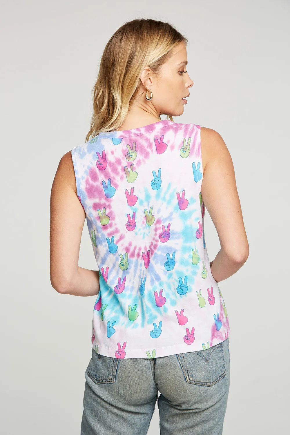 Tie Dye Peace Out