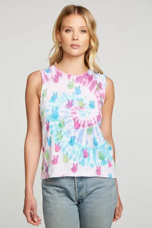 Tie Dye Peace Out