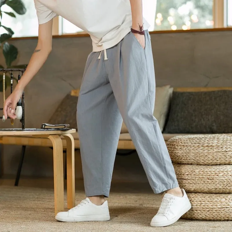 TIM - Comfortable Pants with Drawstring
