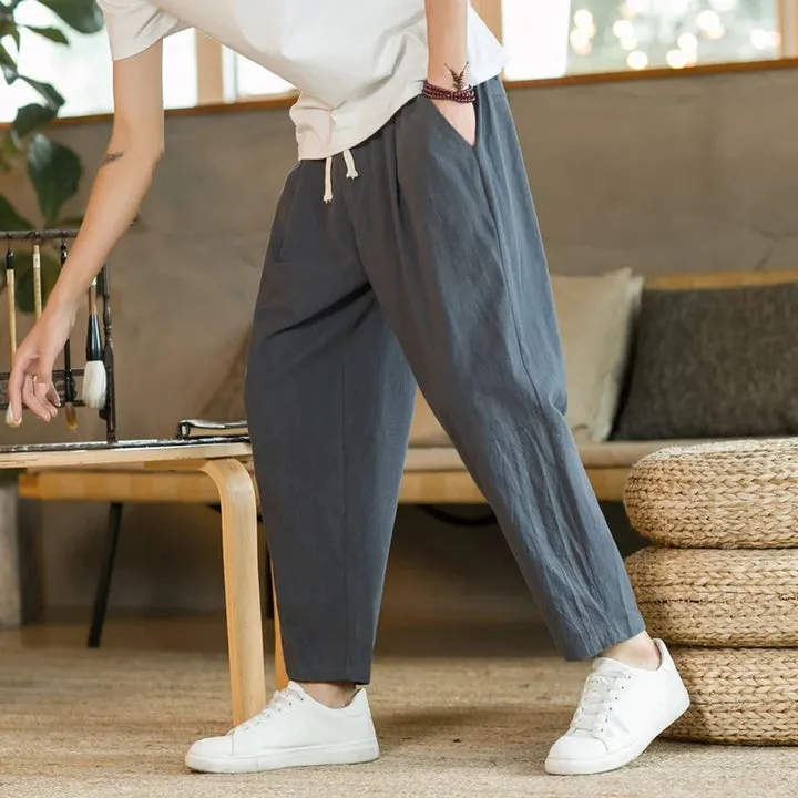 TIM - Comfortable Pants with Drawstring