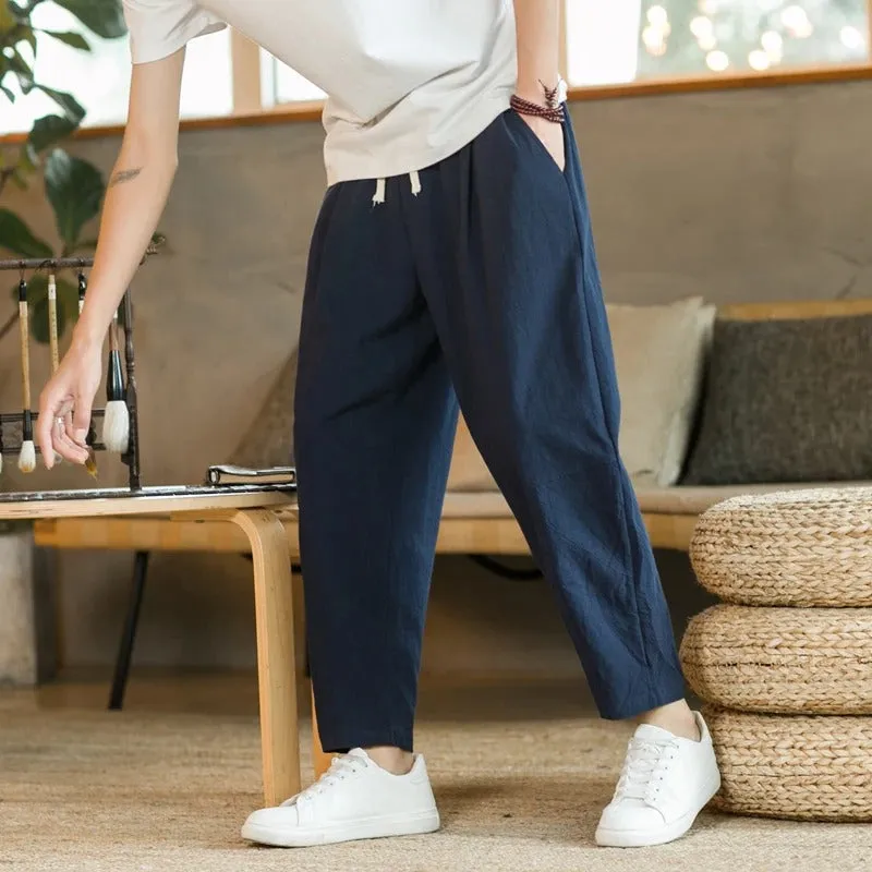 TIM - Comfortable Pants with Drawstring