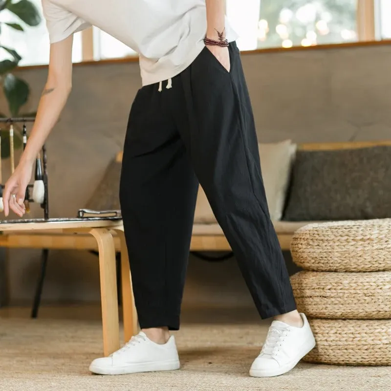 TIM - Comfortable Pants with Drawstring