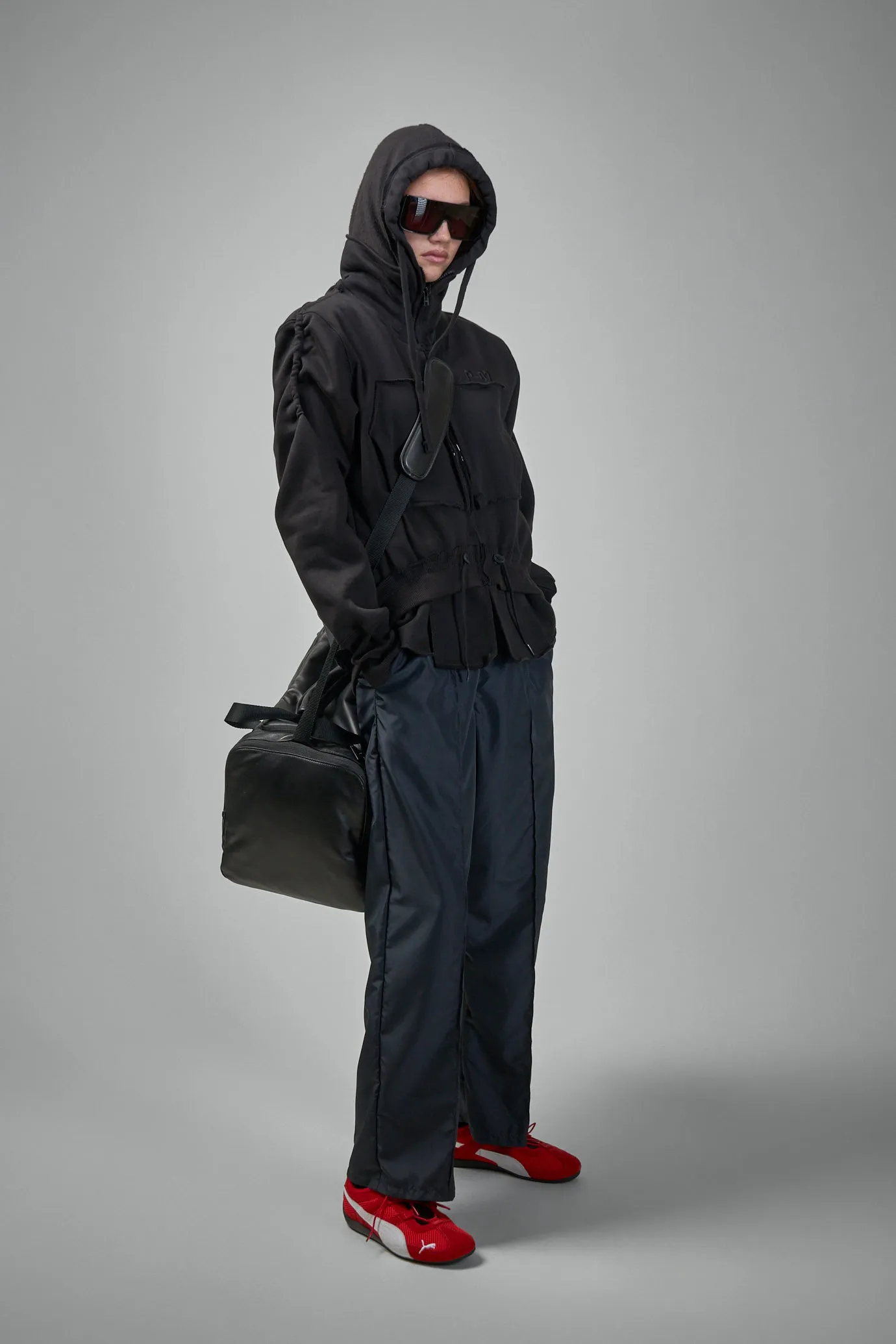Toggle Zip-up Hoodie