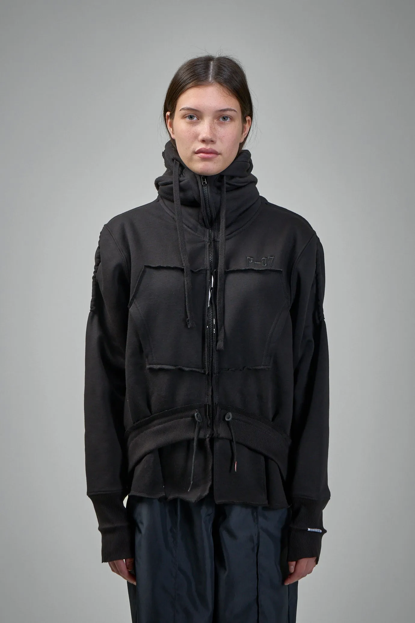 Toggle Zip-up Hoodie